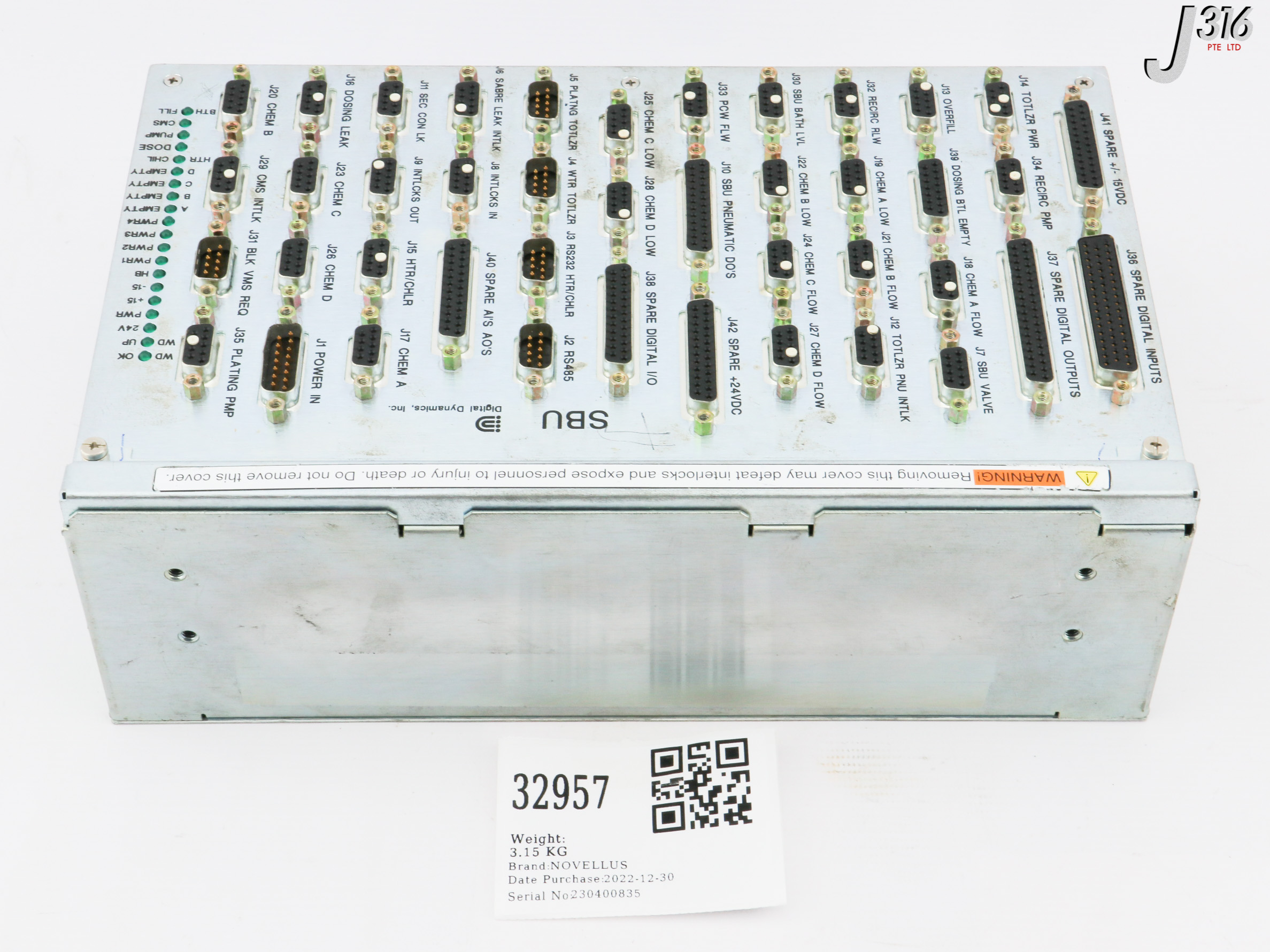 バイイー 32957 NOVELLUS HDSIOC 5 SBU 02-271981-00 | eBay